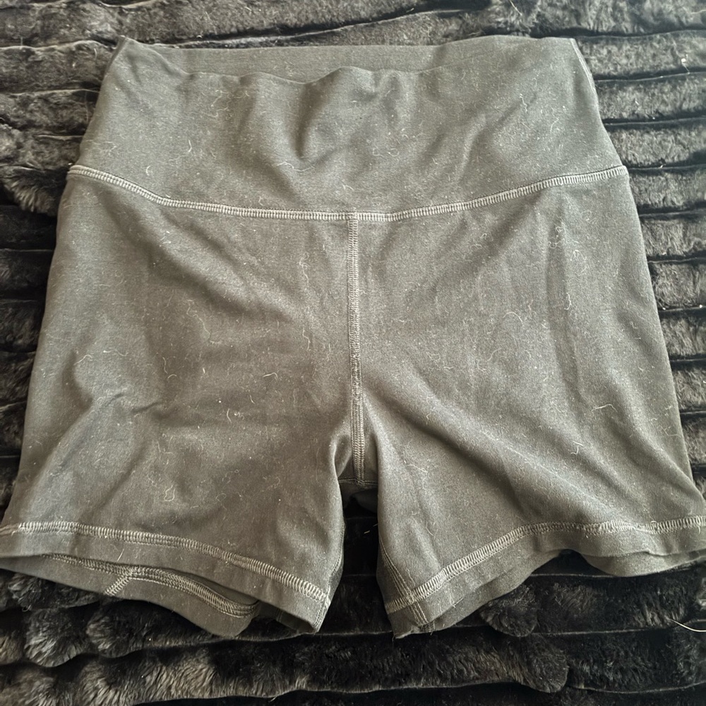 Women's black High-Waisted Shorts
